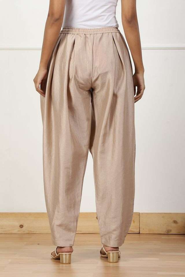 Solid-Rayon-Straight-Fit-Women-s-Palazzos