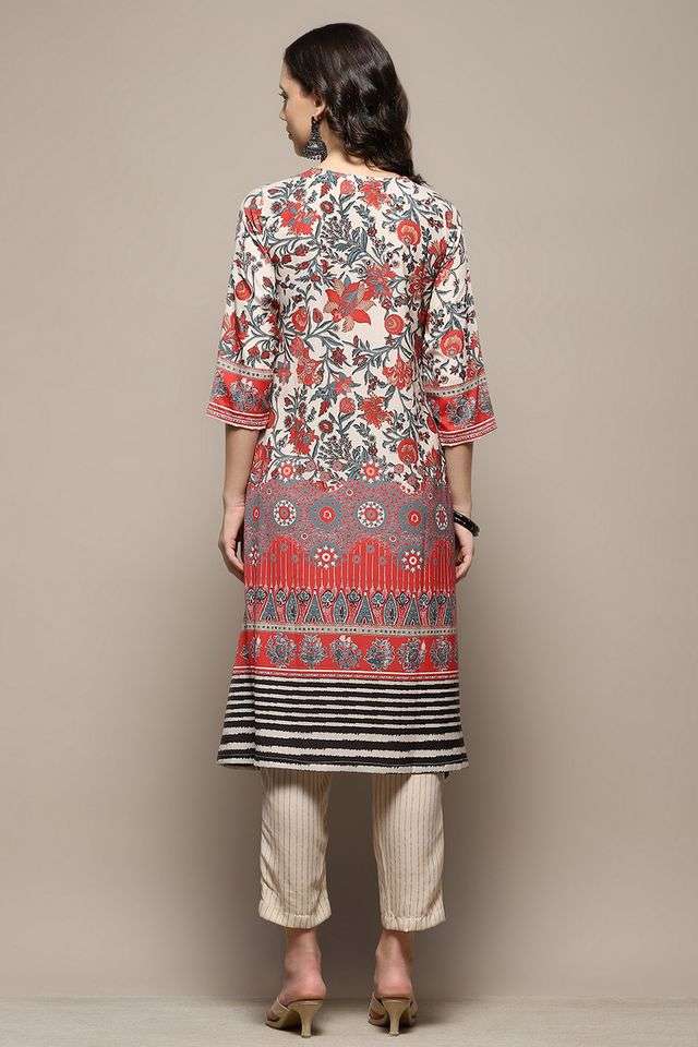 Printed-Full-Length-Polyester-Woven-Women-s-Kurta-Set