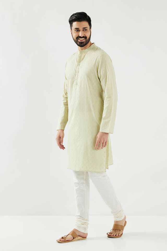 Dobby-Cotton-Collared-Men-s-Casual-Wear-Kurta
