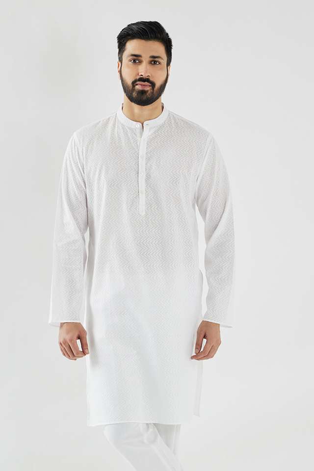 Dobby-Cotton-Collared-Men-s-Casual-Wear-Kurta