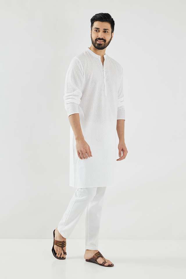 Dobby-Cotton-Collared-Men-s-Casual-Wear-Kurta