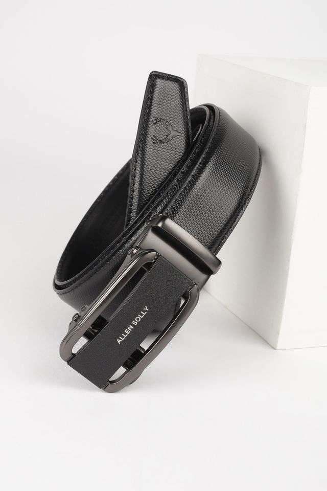 Textured-Genuine-Leather-Autolock-Formal-Belt