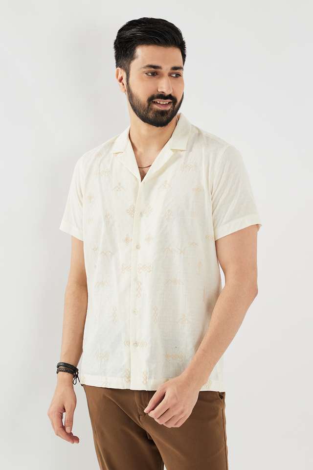 Embroidered-Cotton-Regular-Fit-Men-s-Casual-Wear-Shirt