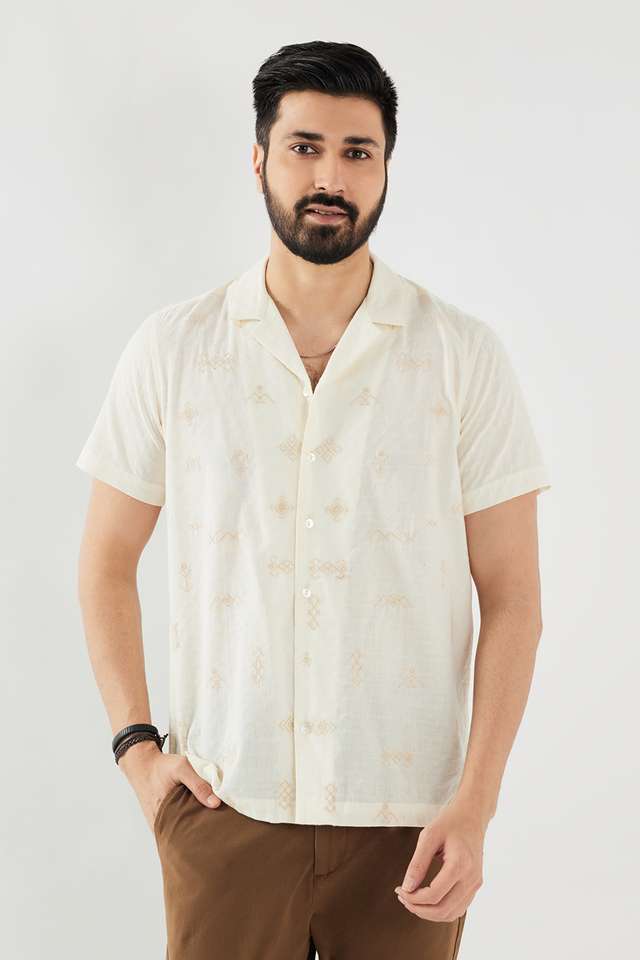 Embroidered-Cotton-Regular-Fit-Men-s-Casual-Wear-Shirt