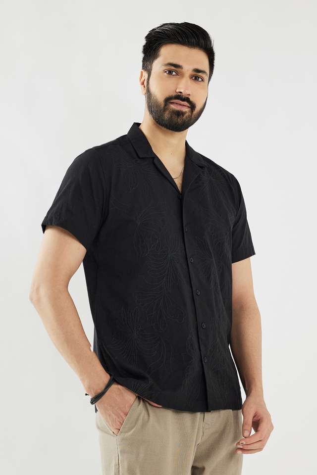 Embroidered-Cotton-Regular-Fit-Men-s-Casual-Wear-Shirt