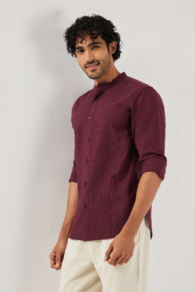 Embroidered-Cotton-Regular-Fit-Men-s-Casual-Wear-Shirt