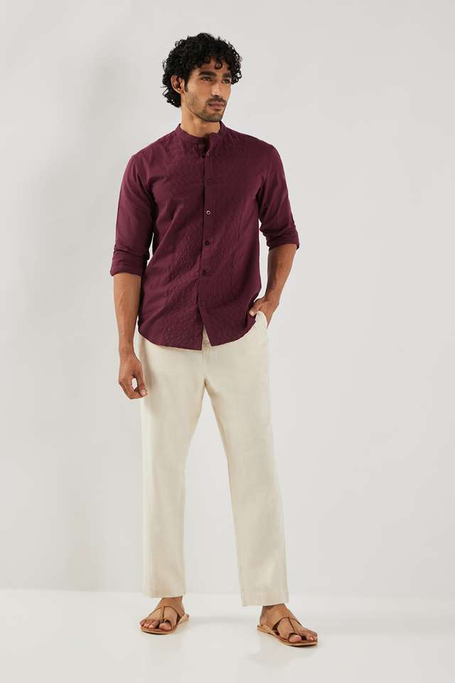 Embroidered-Cotton-Regular-Fit-Men-s-Casual-Wear-Shirt