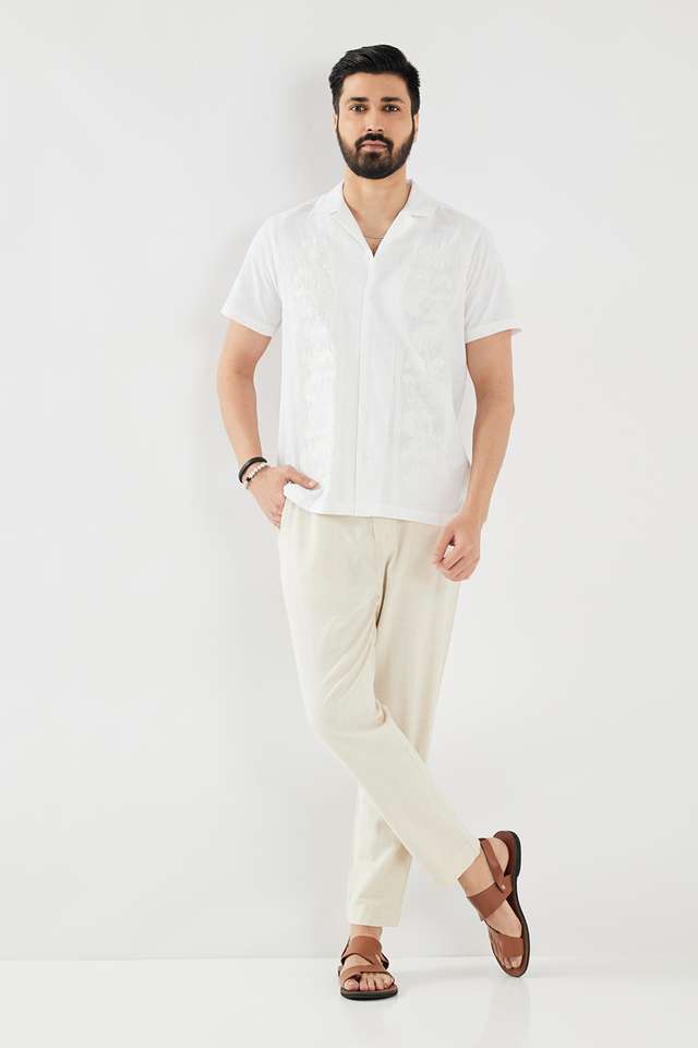 Embroidered-Cotton-Regular-Fit-Men-s-Casual-Wear-Shirt