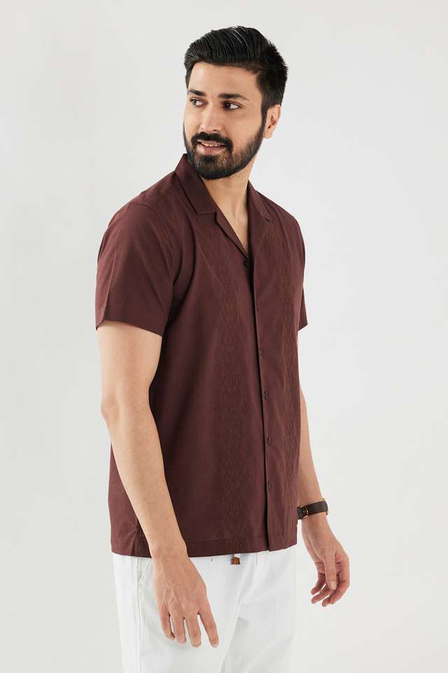 Embroidered-Cotton-Regular-Fit-Men-s-Casual-Wear-Shirt