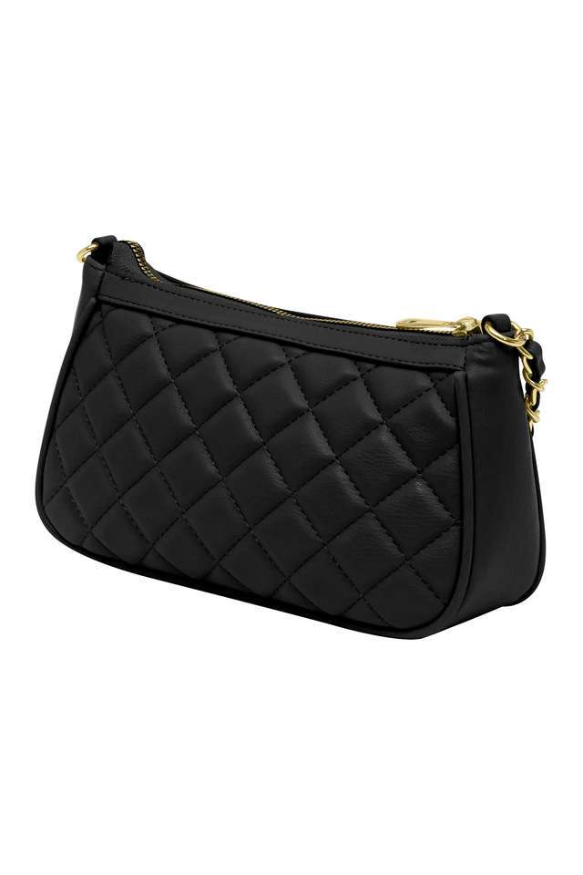 Buy Cavalli Class Black Synthetic Leather Zipper Closure Women's