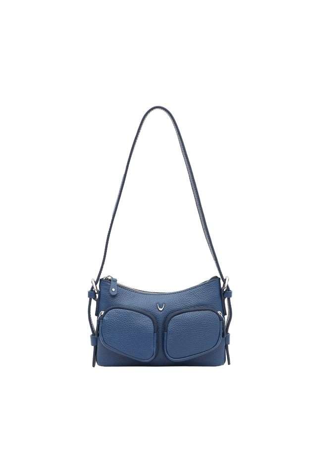 Zipper-Pure-Leather-Women-s-Party-Wear-Shoulder-Bag