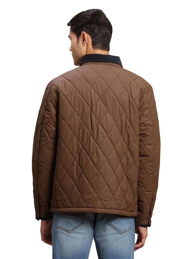 Buy Color Plus Brown Solid Polyester Regular Fit Men's Casual