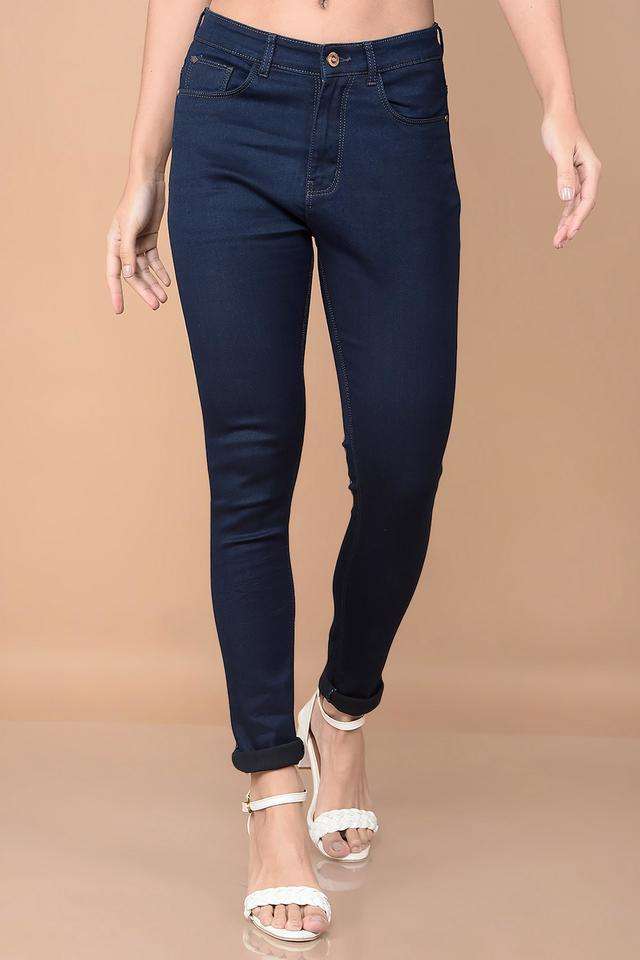 crimsoune club High Rise Blended Fabric Slim Fit Women's Jeans-picture-25