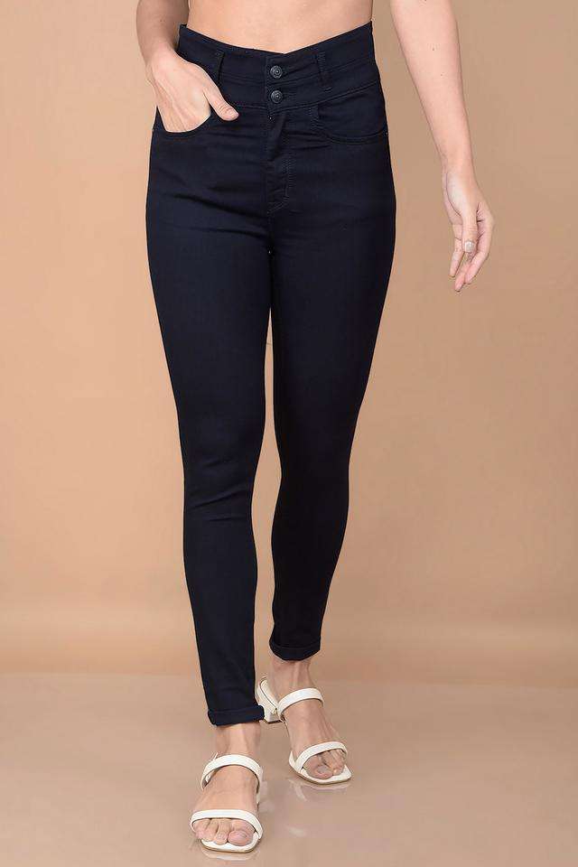 crimsoune club High Rise Blended Fabric Skinny Fit Women's Jeans-picture-16