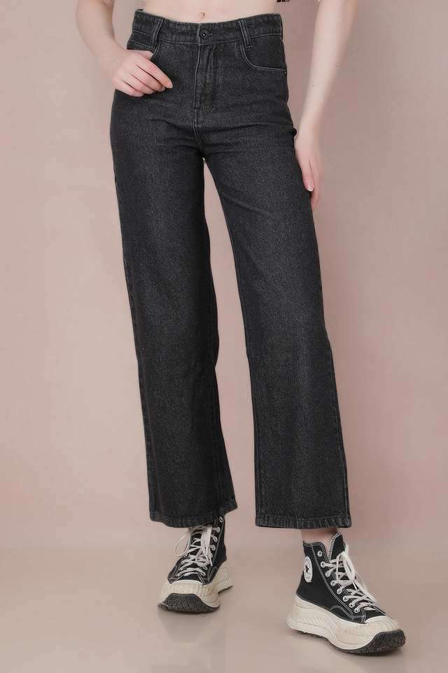 crimsoune club Mid Rise Cotton Oversized Fit Women's Jeans-picture-24