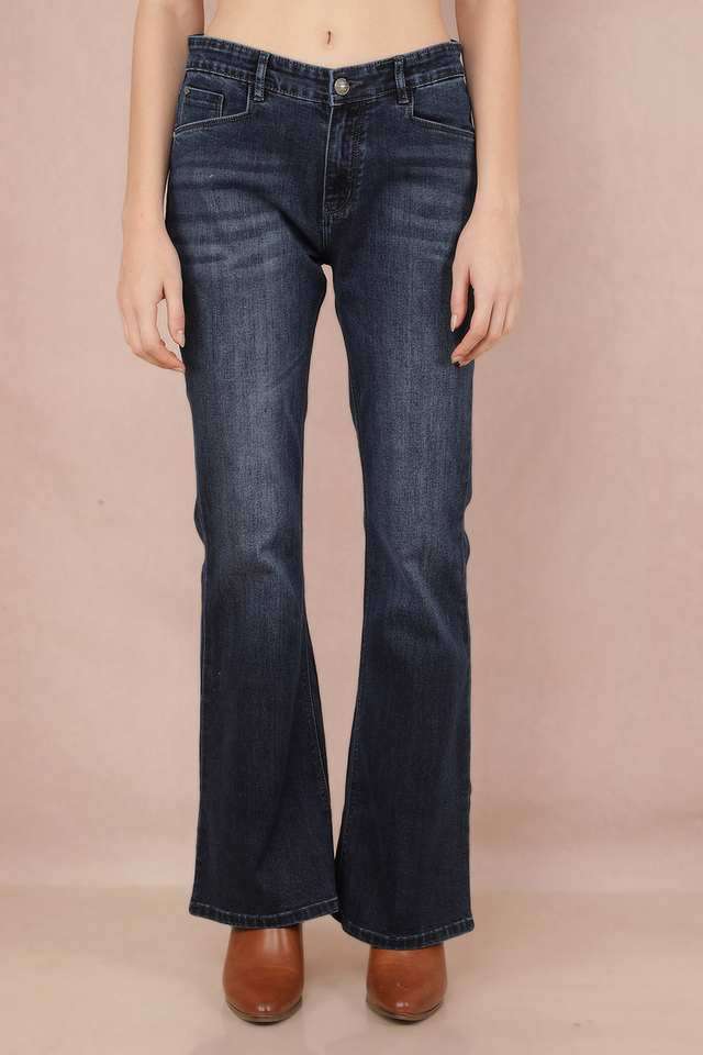 crimsoune club Mid Rise Blended Fabric Relaxed Fit Women's Jeans-picture-18