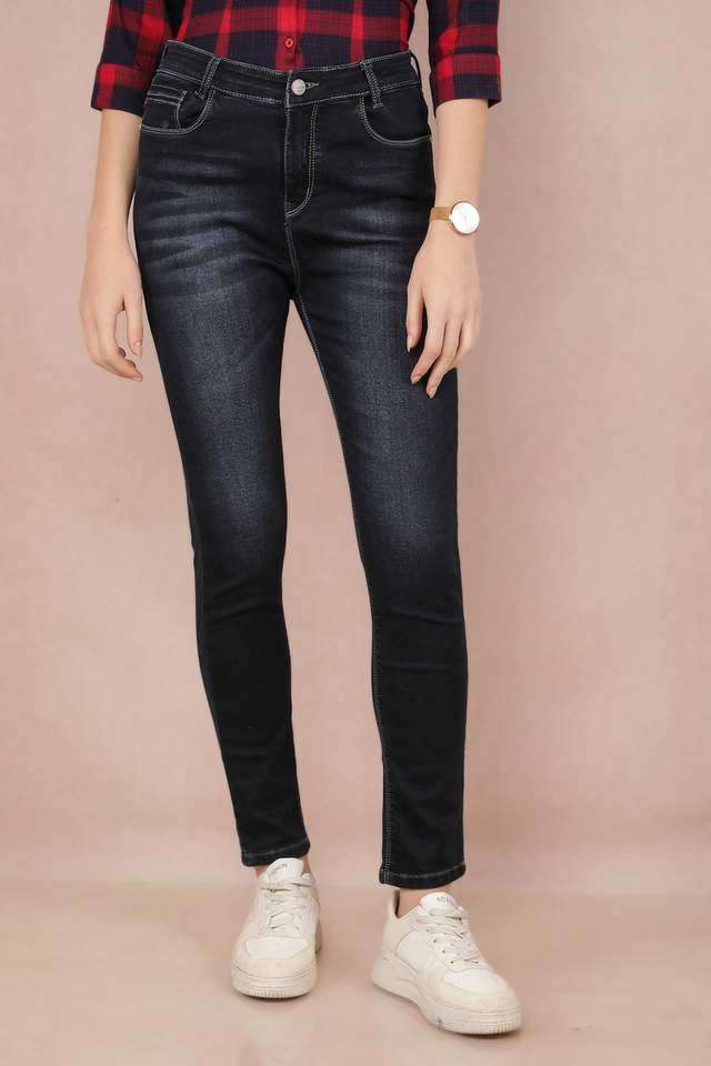 crimsoune club High Rise Blended Fabric Skinny Fit Women's Jeans-picture-33