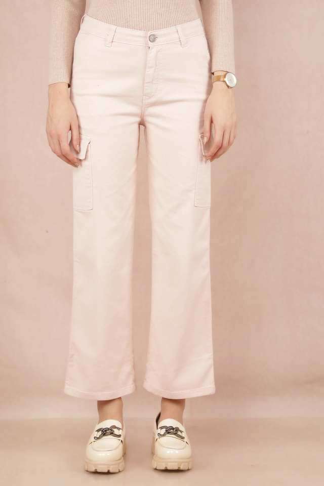 crimsoune club Mid Rise Blended Fabric Straight Fit Women's Jeans-picture-17