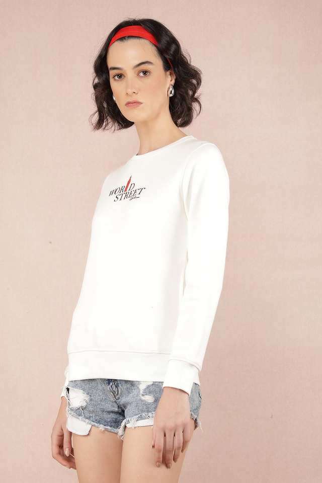 Typographic-Blended-Fabric-Round-Neck-Women-s-Sweatshirt