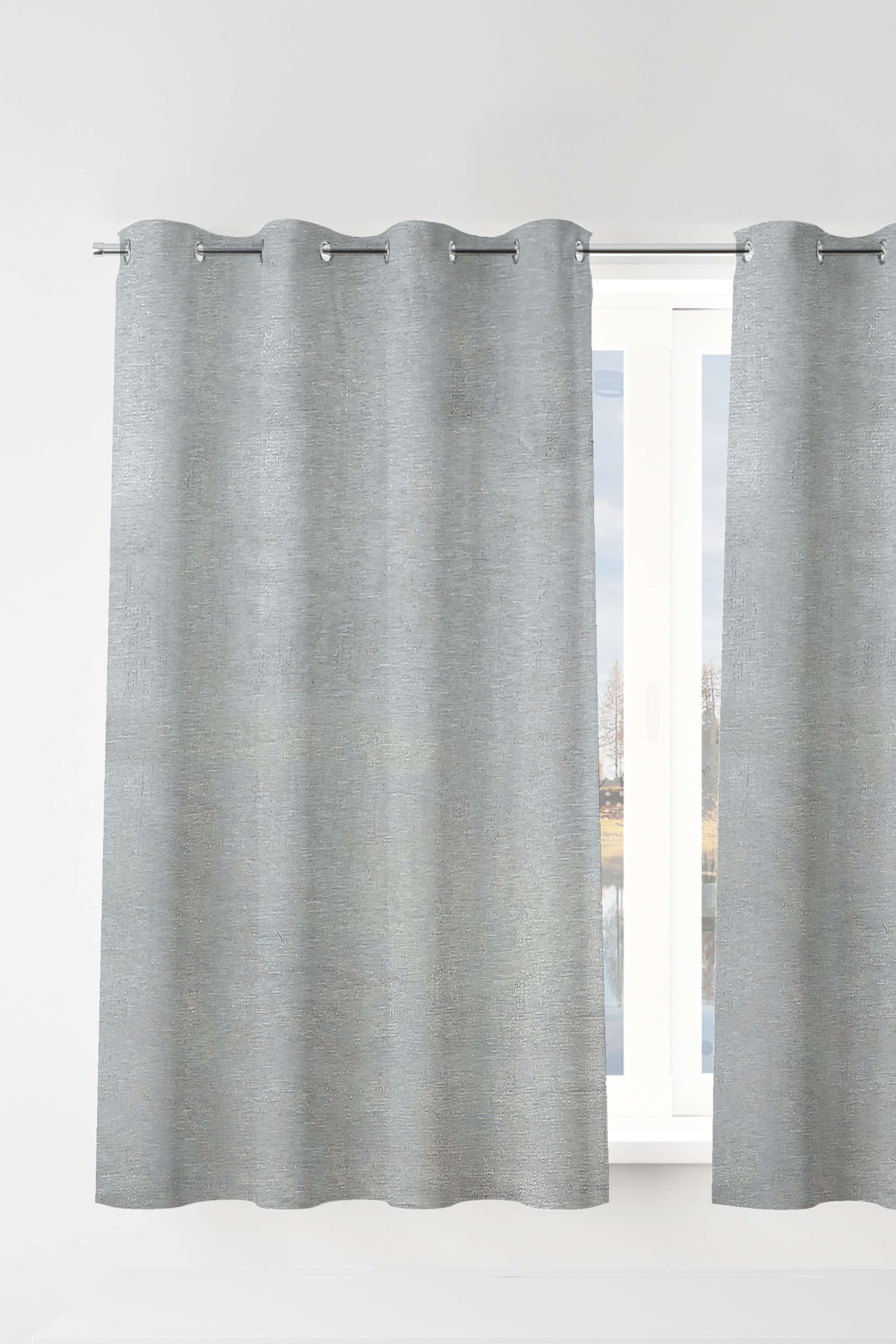 Pristine-Diamond-Jacq-Aqua-Door-Curtains-S/2