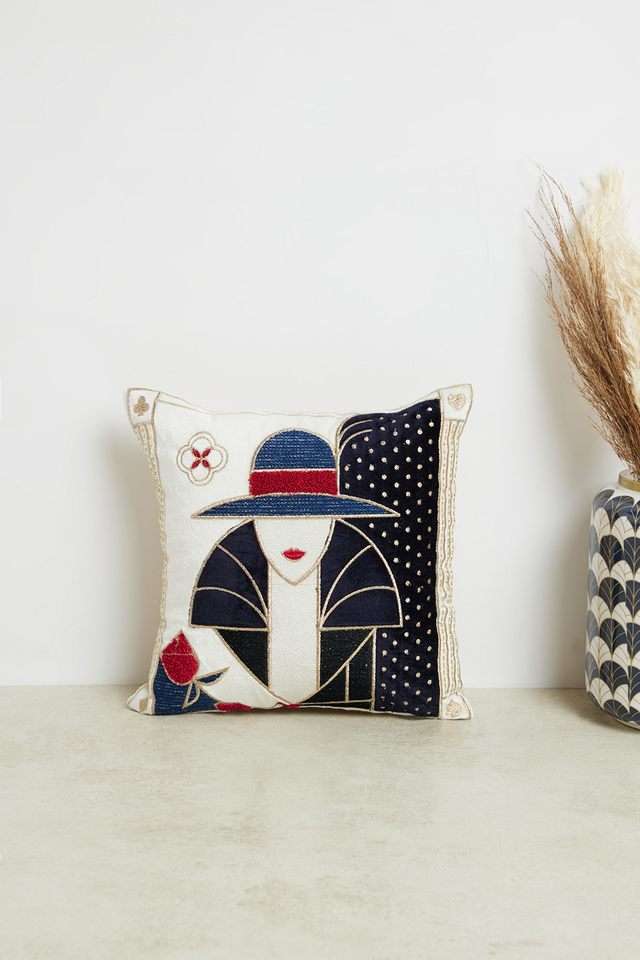 Solitaire-Queen-Blue-Cushion-Cover-30x30-CC