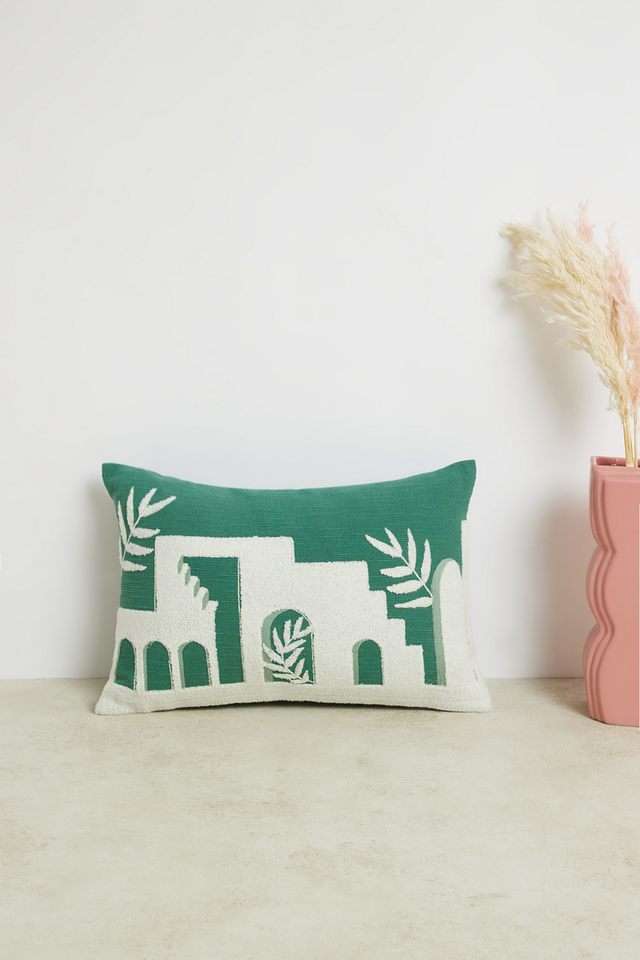 Arch-Landscape-Shilhoutte-Green-Cushion-Cover-30x45-CC