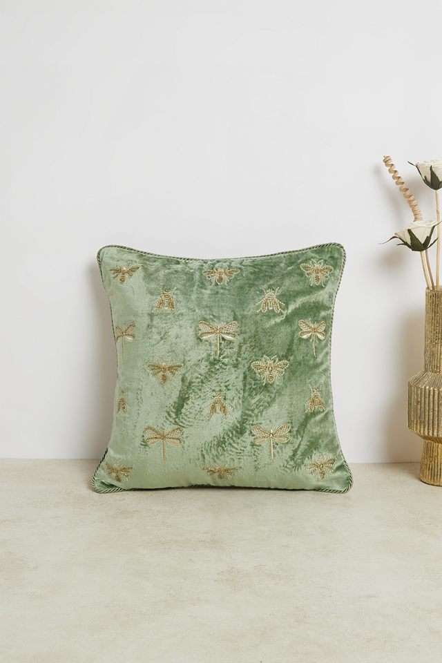 Poetic-Botanical-Emb.-Bugs-Sage-Cushion-Cover-40x40-CC