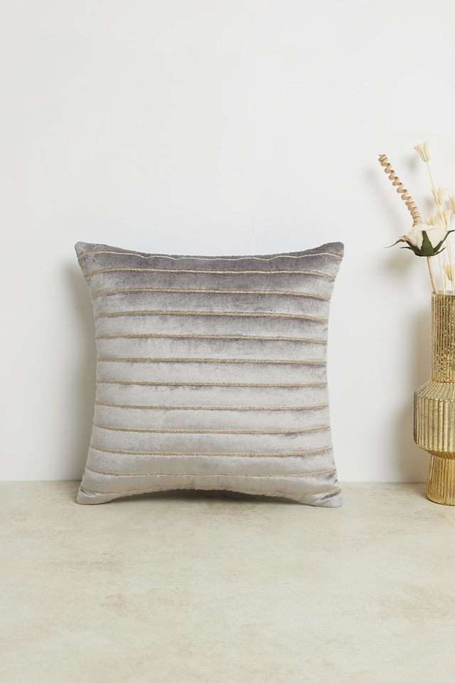Luxe-Solid-Stripe-Grey-Cushion-Cover-40x40-CC
