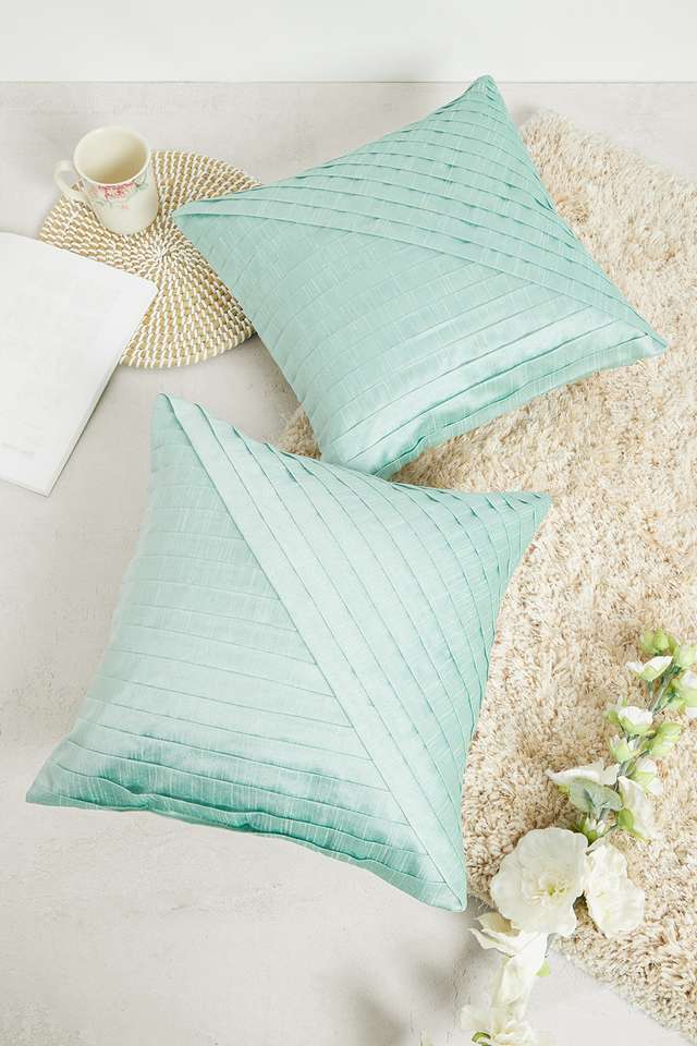 Mirage-Solid-Geo-S/2-Sage-40x40-Cushion-Cover