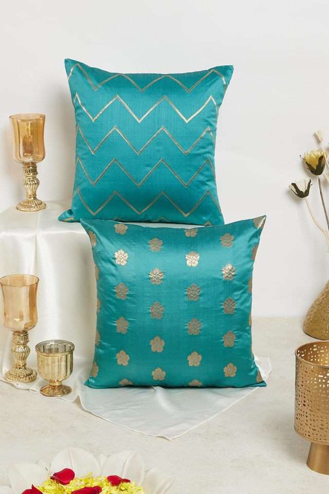 Mirage-Butti-Chevron-S/2-Sage-Cushion-Cover-40x40-CC