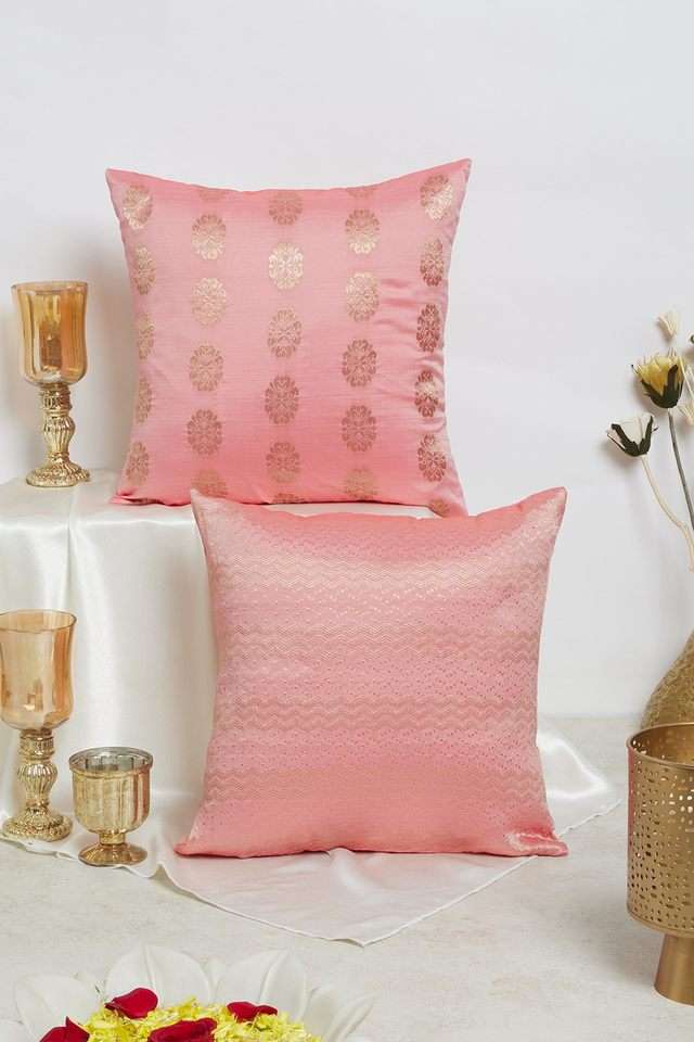 Mirage-Butti-Chevron-S/2-Pink-Cushion-Cover-40x40-CC