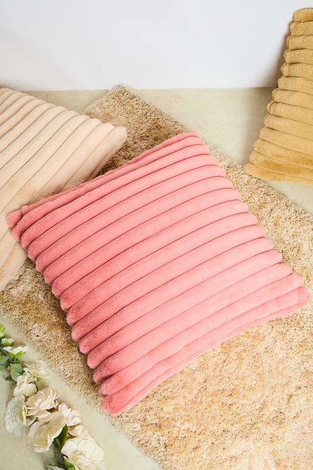 Blaire-Ribbed-Fur-Blush-60x60-cm-Cushion-Cover