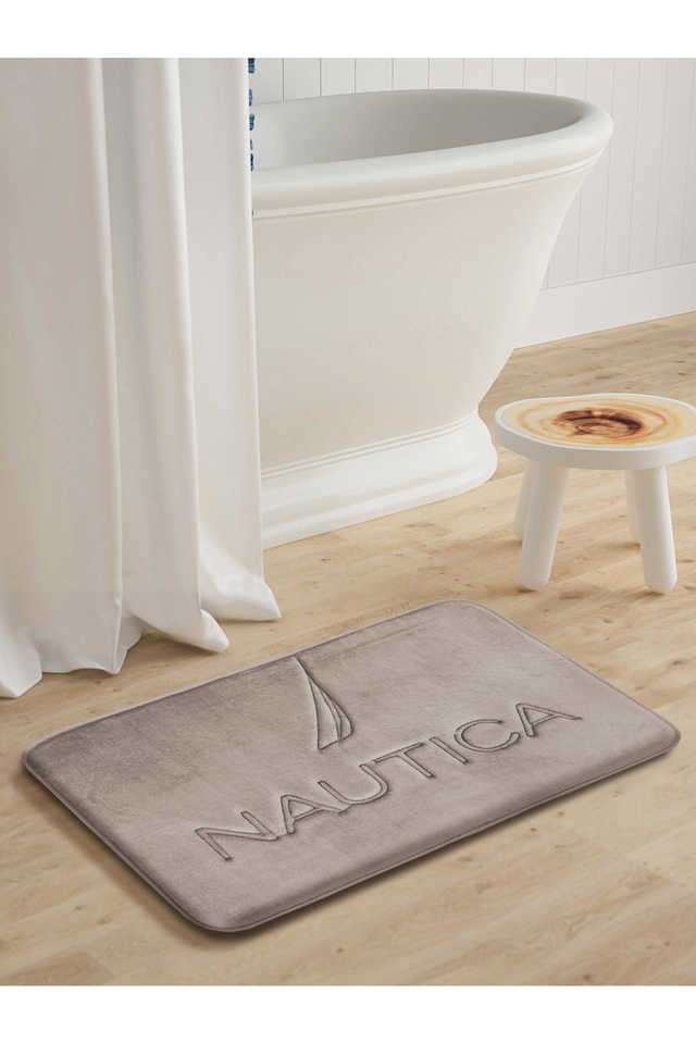Luxurious-Memory-Foam-Non-Skid-Bath-Rug--1Pc-Medium-(Deck-View)-Solid-Gold