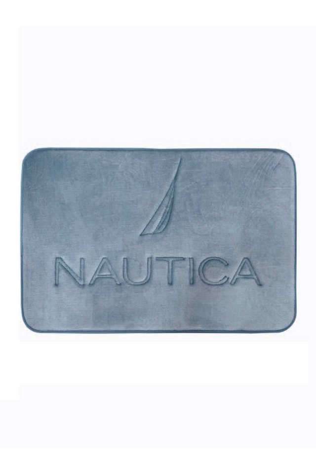 Luxurious-Memory-Foam-Non-Skid-Bath-Rug--1Pc-Medium-(Deck-View)-Solid-Denim