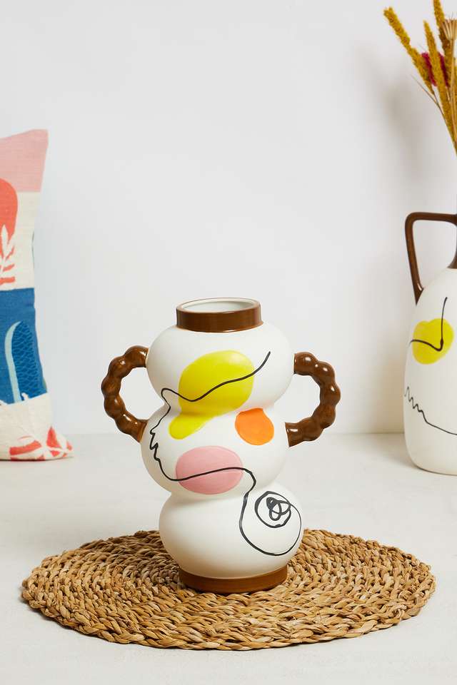 Bold-Boho-Bubble-Handpainted-Vase
