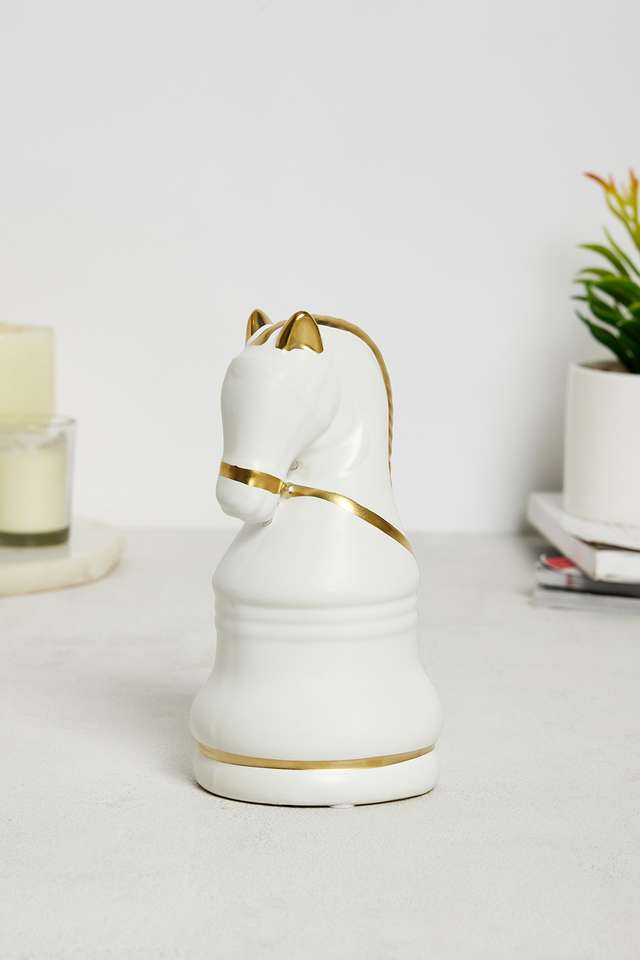 Solitaire-Ceramic-Horse-Chess-Figurine