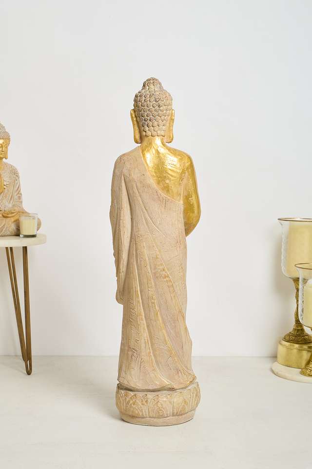 Glitz-Buddha-Lotus-Candle-Holder-76-Cm