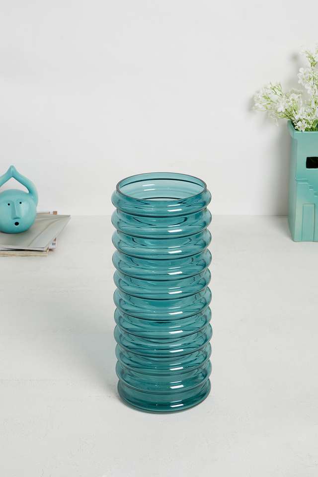 Bold-Boho-Ring-Teal-Vase-35-Cm