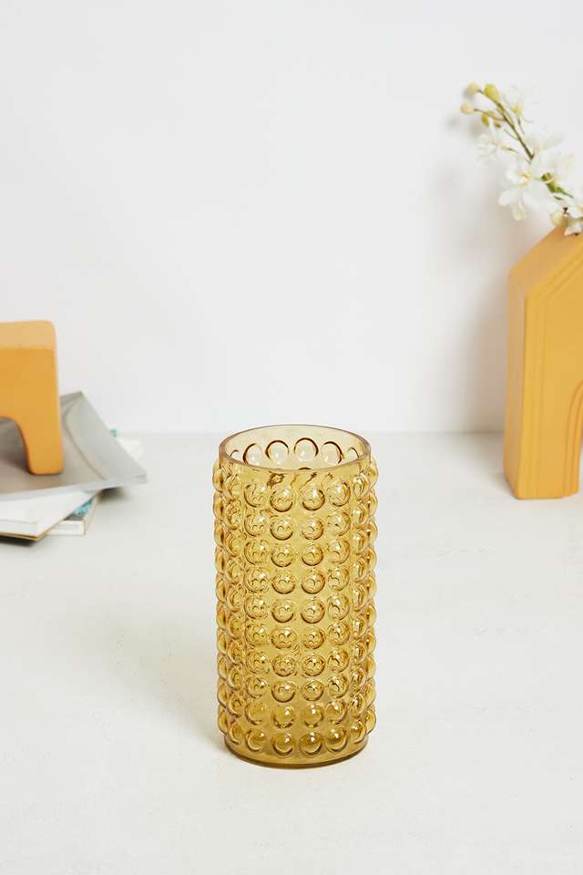 Bold-Boho-Bubble-Yellow-Vase-22-Cm