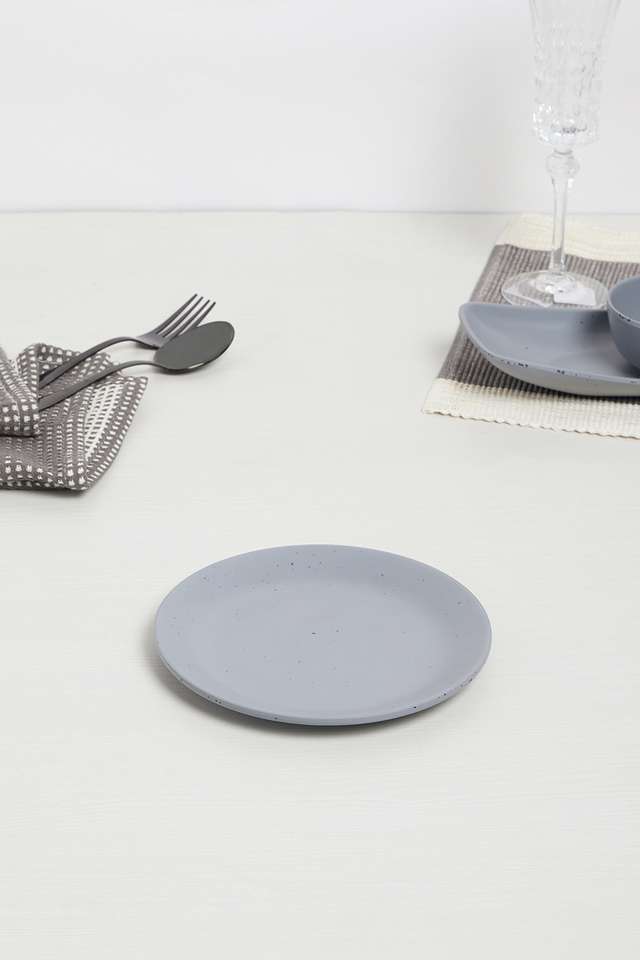 Modern-Solid-Matte-Grey-Side-Plate