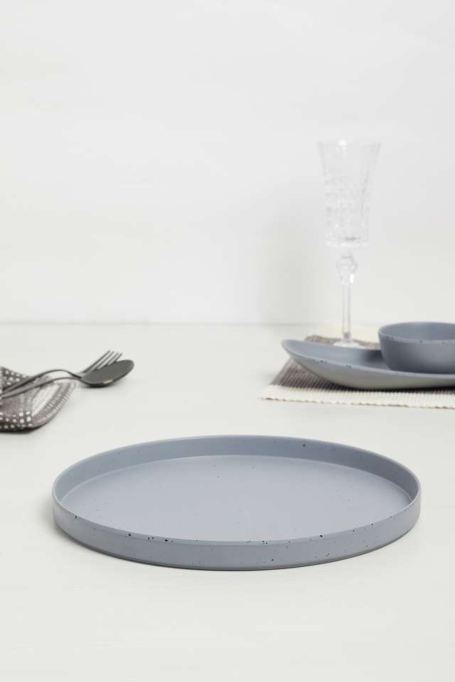 Modern-Solid-Matte-Grey-Stk-Dinner-Plate