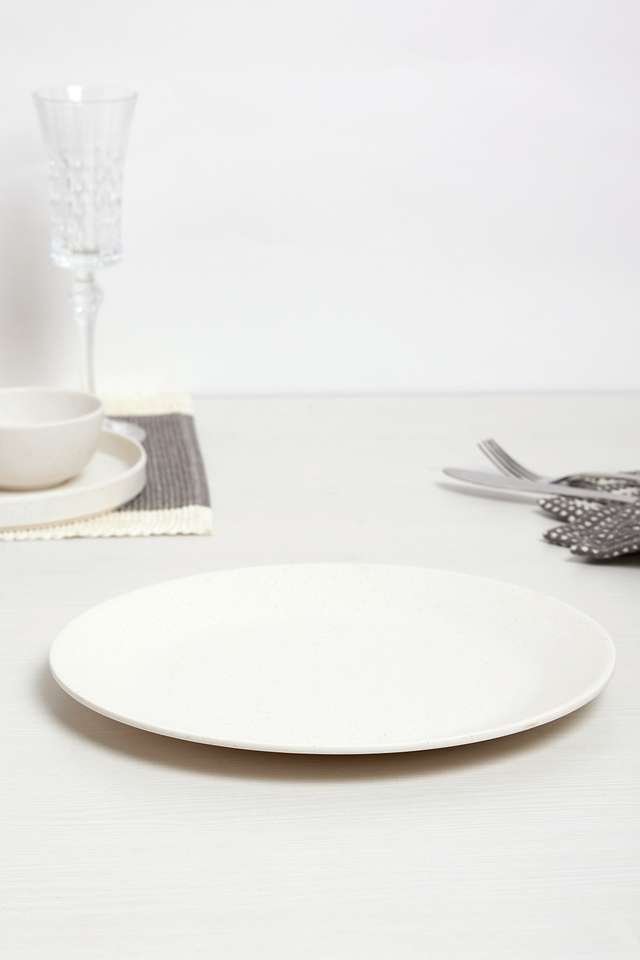 Modern-Solid-Matte-Beige-Dinner-Plate