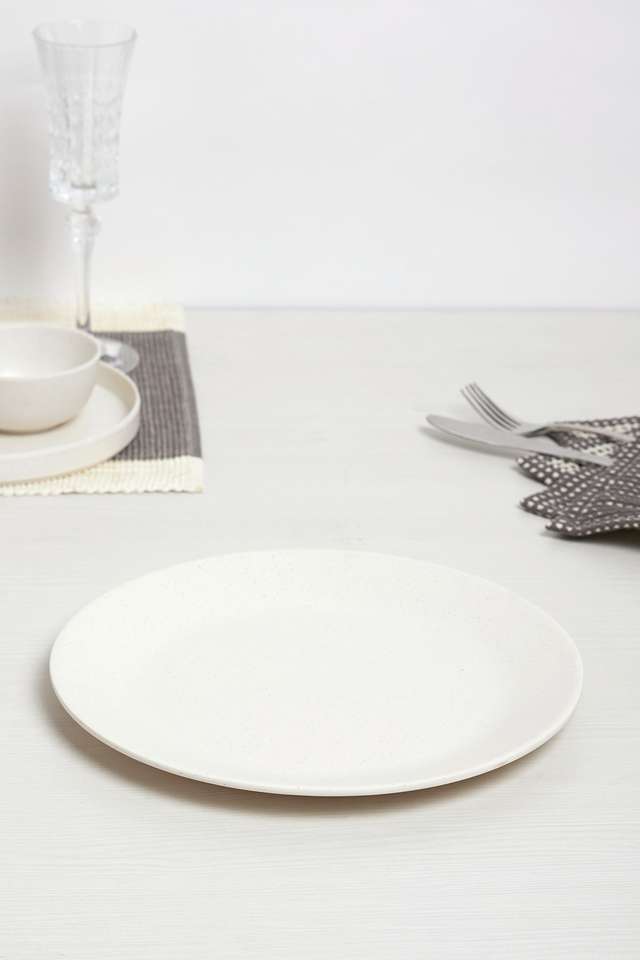 Modern-Solid-Matte-Beige-Dinner-Plate