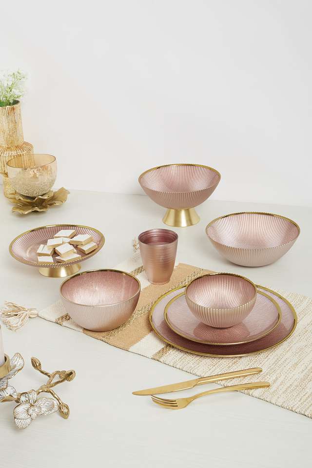 Golden-Garden-Flat-Platter-Pink