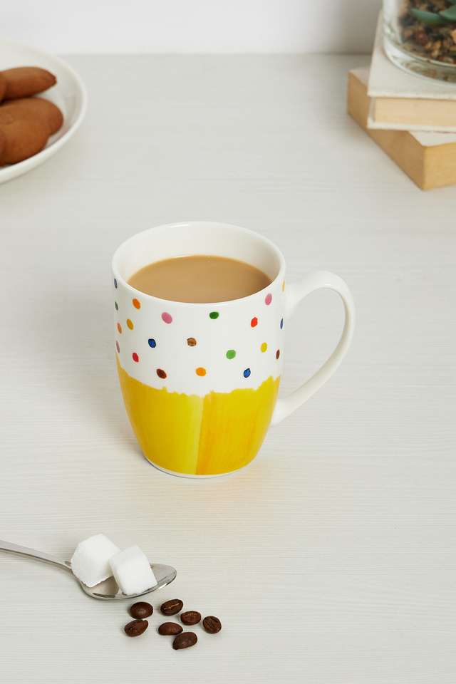 Bold-Boho-Polka-Yellow-Mug-350-ml