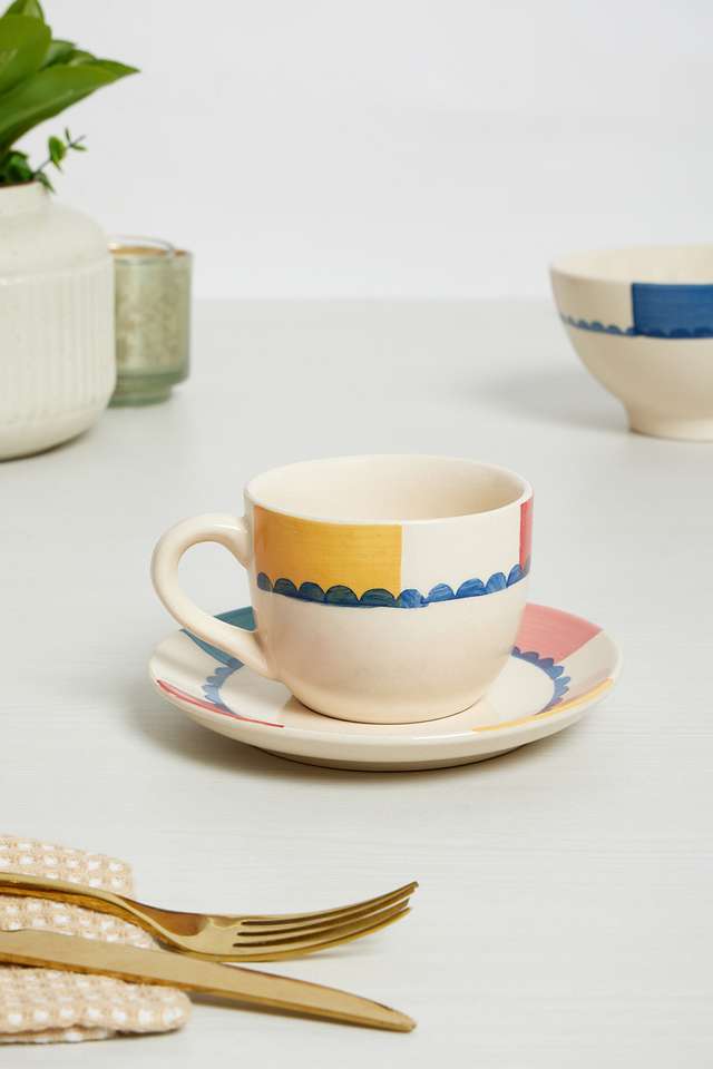 Bold-Boho-Hand-Painted-Cup&Saucer-200Ml