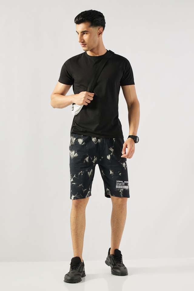 Printed-Cotton-Elasticated-Men-s-Shorts