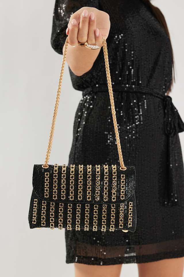 Crystal-Galaxy-PU-Zipper-Closure-Women-s-Clutch