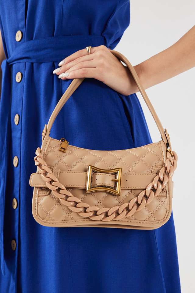 Buckle-Up-PU-Zipper-Closure-Women-s-Sling-Bag