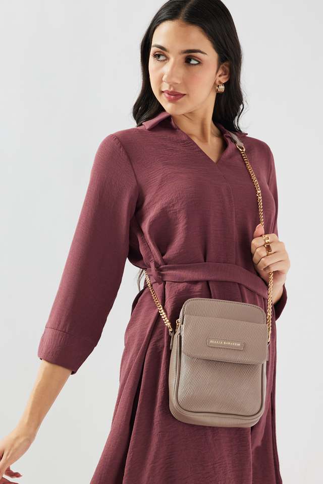 Bow-PU-Zipper-Closure-Women-s-Party-Wear-Sling-Bag